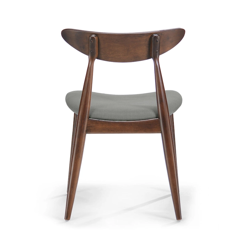 Barron Mid-Century Modern Dining Chairs (Set of 2) by Christopher Knight Home - 22.50 W x 19.75 L x 28.75 H