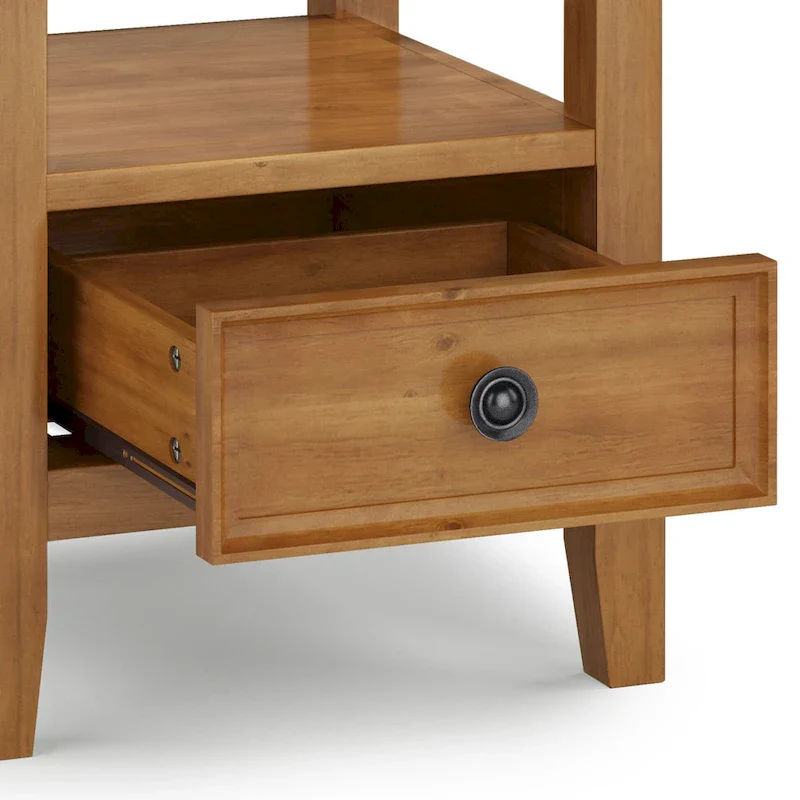 WYNDENHALL Halifax Solid Wood 19-inch Square End Table - 19 inch wide