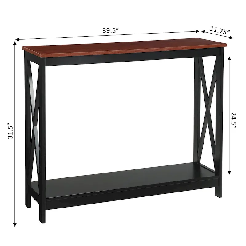 Convenience Concepts Console Table with Shelf