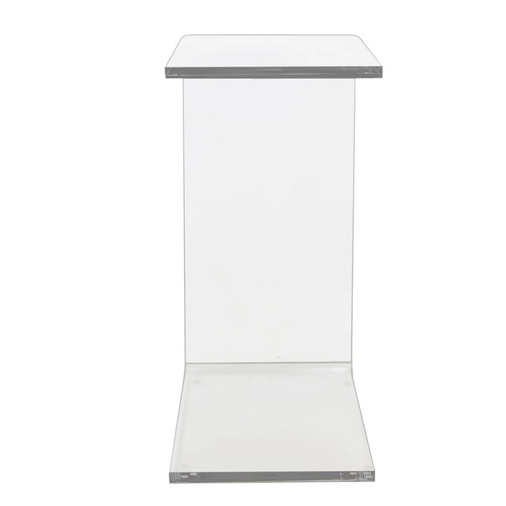 DesignStyles Acrylic C-Table - 11.85 x 13 x 22
