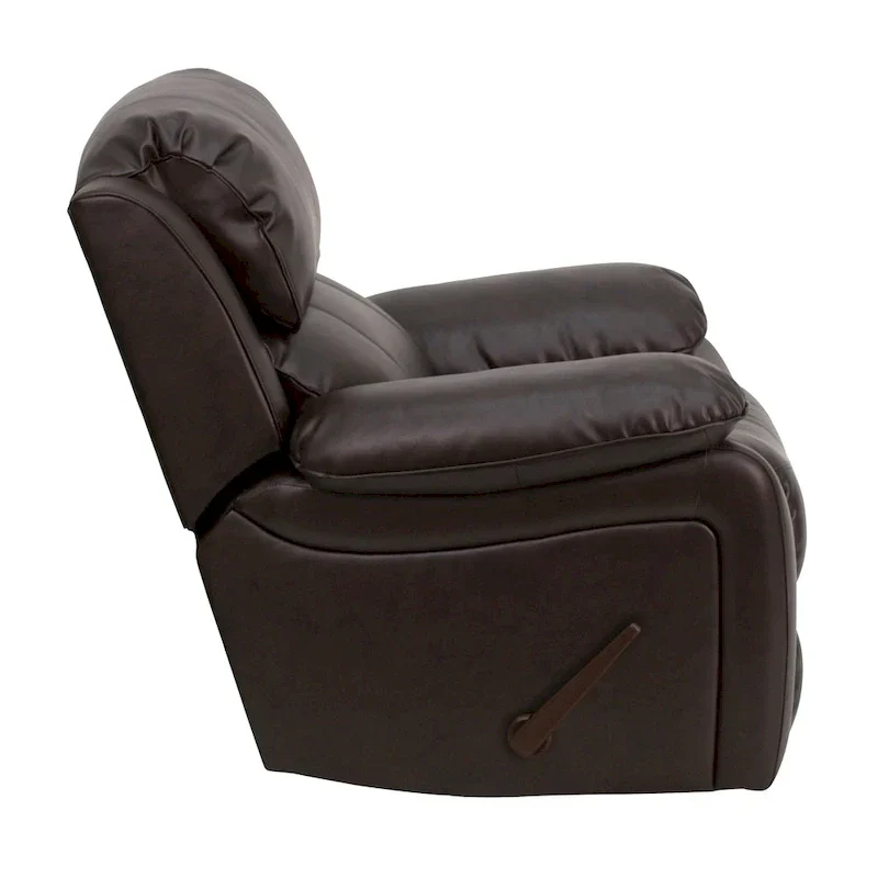 LeatherSoft Rocker Recliner