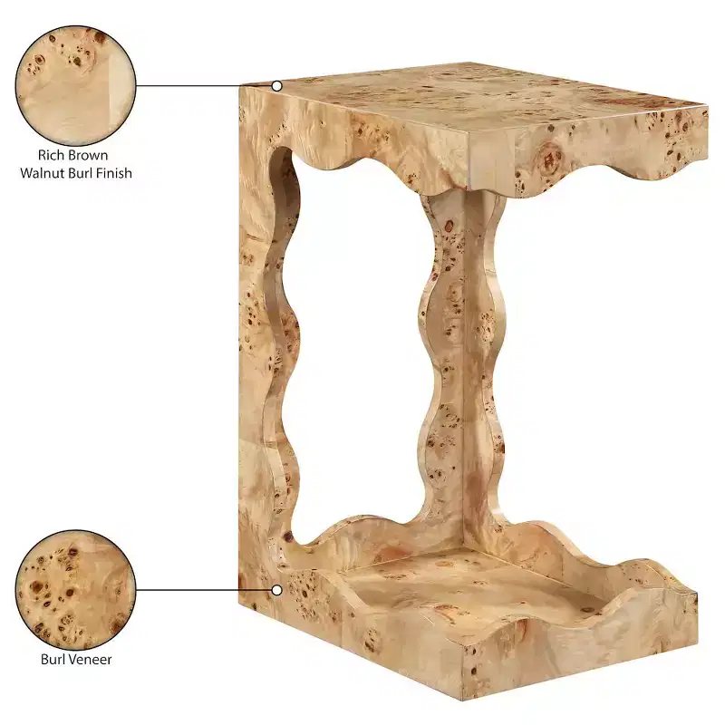 Meridian Furniture Vassa End Table