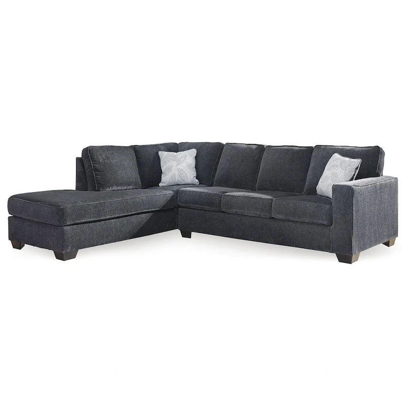 2-Piece Sleeper Sectional Sofa with Chaise - 110W x 90D x 37H
