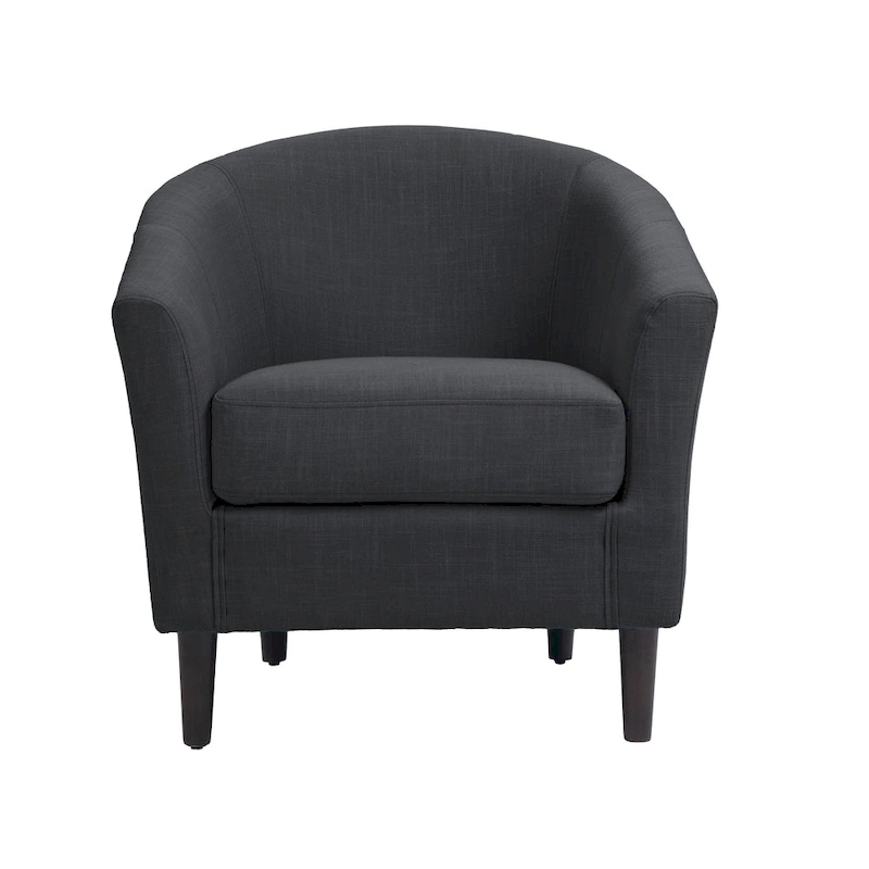 Modern Accent Chair Upholstered Barrel Chair