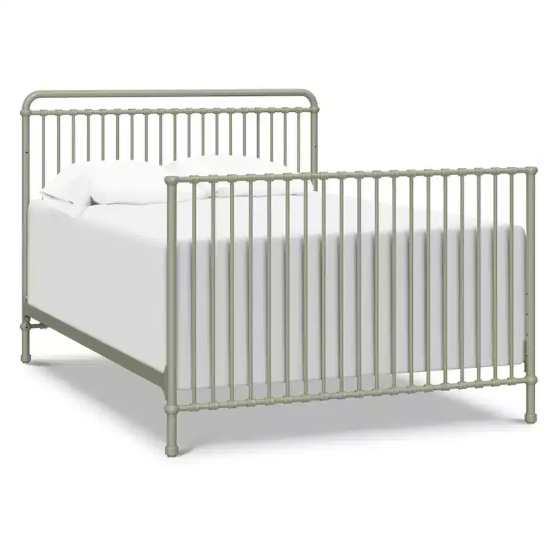 4-in-1 Convertible Metal Crib