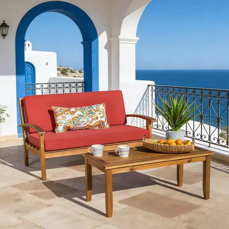 PEYTON LOVE SEAT + COFFEE TABLE