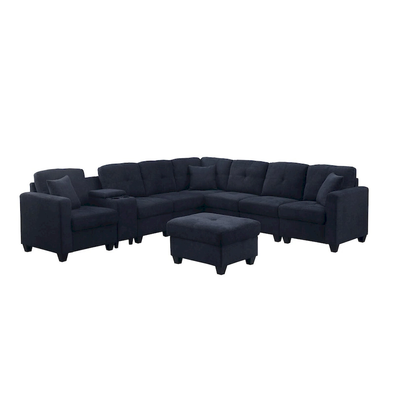 Velvet Modular Sectional Sofa