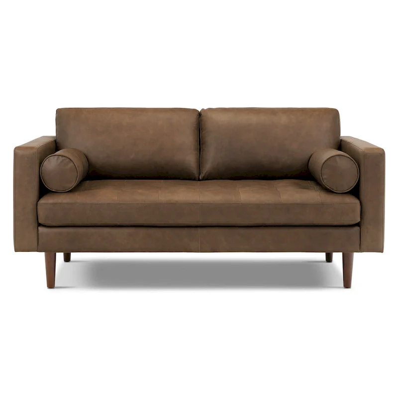 72 Apartment Sofa - Full Grain Genuine Italian Leather