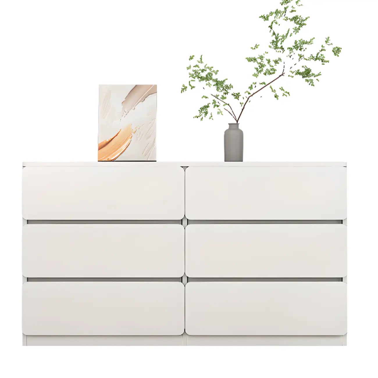Artistic Rectangle Accent Chests with Free Standing Design