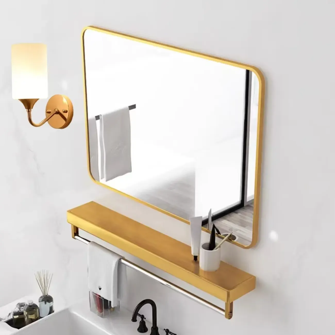 Modern Wall-Mounted Bath Vanity Light Fixture
