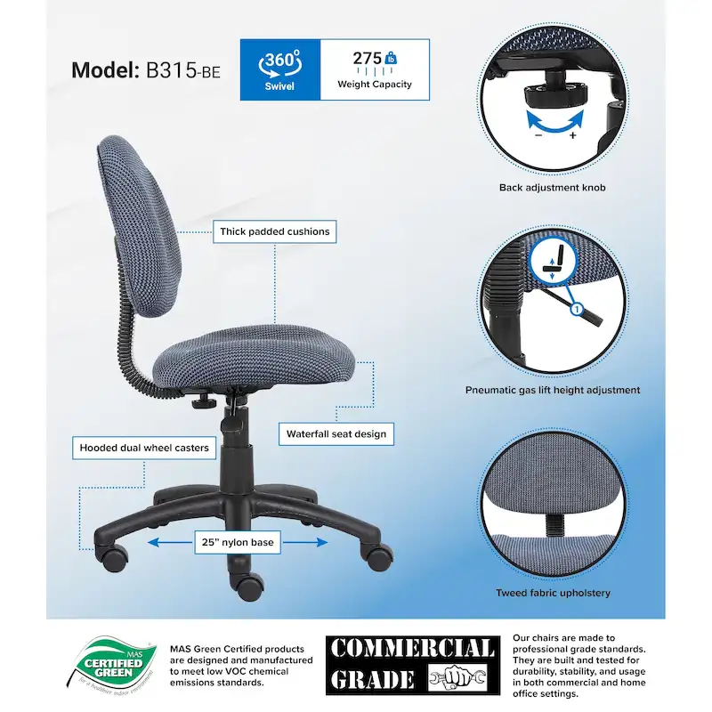 Boss Deluxe Posture Chair
