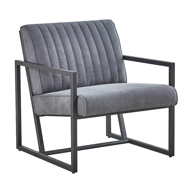 Modern 26 Arm Chair with Steel Legs