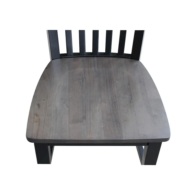 Solid Wood Cosmo Tall Mission Chairs, Set of 2