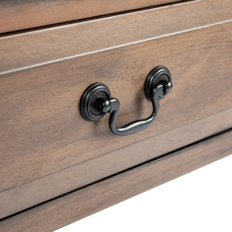 Justina 2-Drawer Console Table - 35.5 W x 13 L x 29.5 H - 36Wx13Dx30H