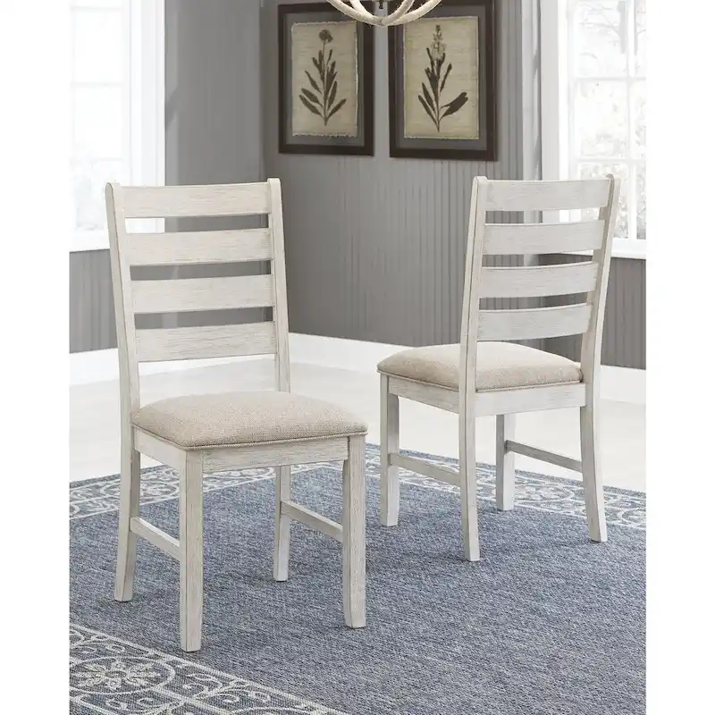 Signature Design by Ashley Skempton White / Light Brown 5-Piece Dining Package