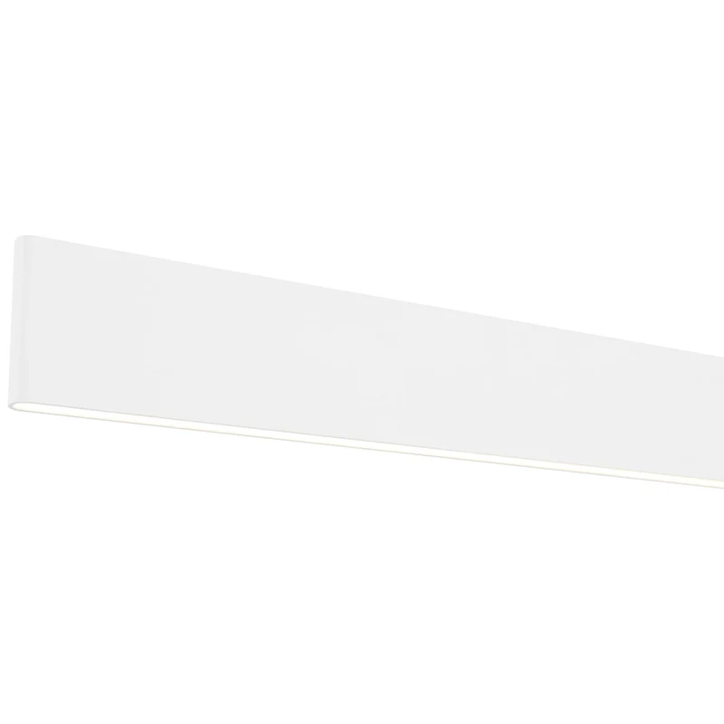 Access Lighting Carmel Matte White LED Rectangular Island Light with Acrylic Lens