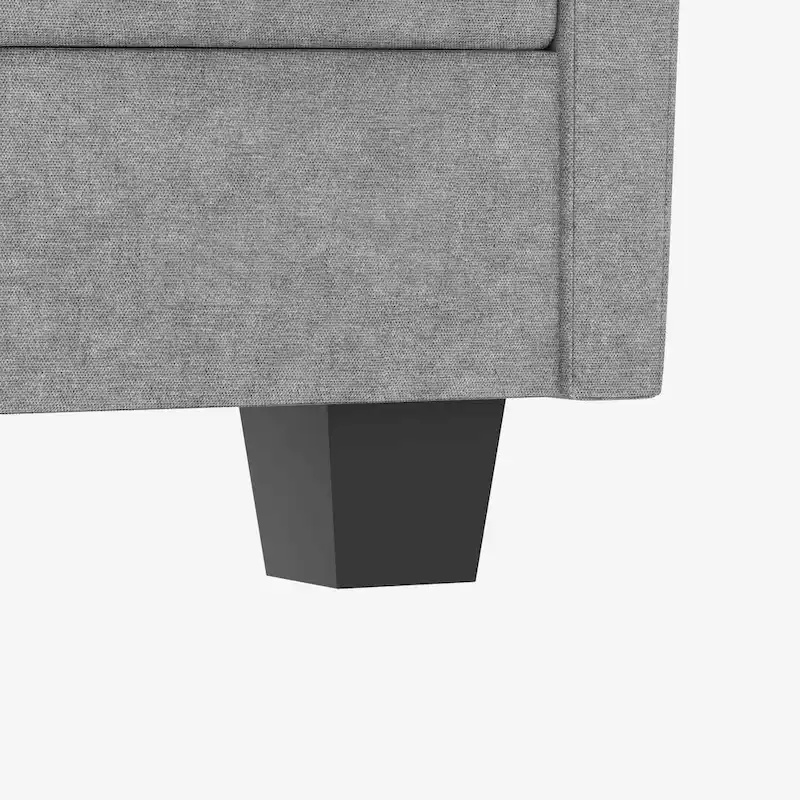 Christopher Knight Home - Noah 141.5  U-Shaped 6-Seater Sofa Couch with Movable Ottoman and Armrest Pockets, Fabric Upholstery