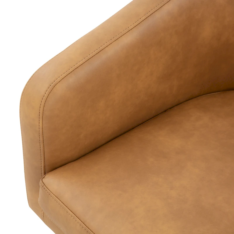 SAFAVIEH Couture Tela Pedestal Chair - 27.6  W x 29.7  L x 31.9  H - 27Wx30Dx32H