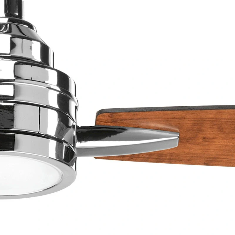 Gaze Collection 60  LED Reversible Three-Blade Ceiling Fan - 60 in x 60 in x 13.125 in