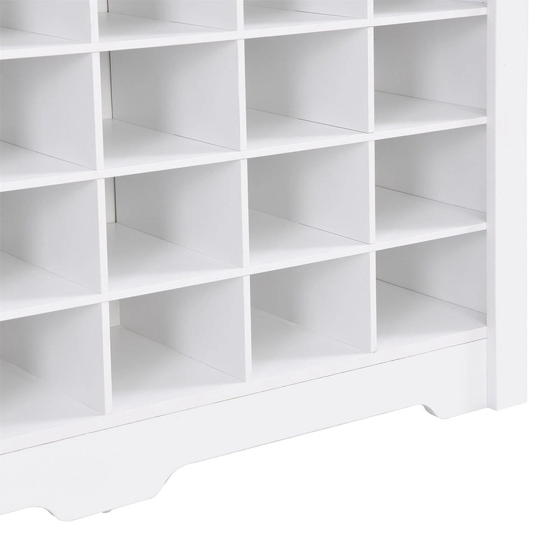 Merax Sleek Design 24 Shoe Cubby Console