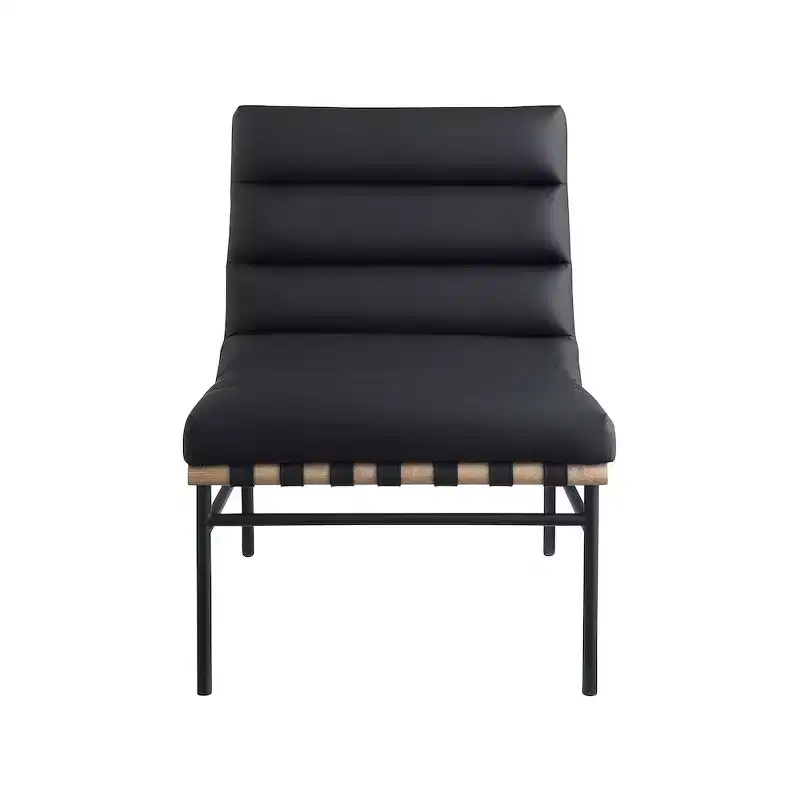 Meridian Furniture,Burke Vegan Leather Accent Chair