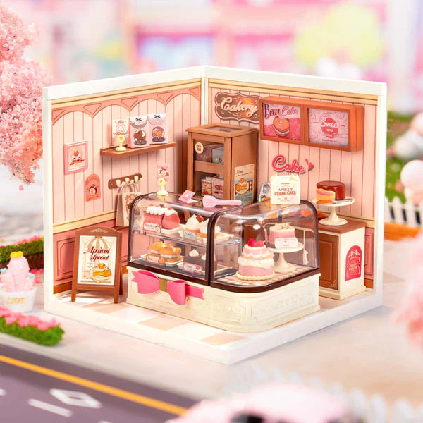 Robotime Rolife Tasty Cake Shop DIY Miniature House DW019B