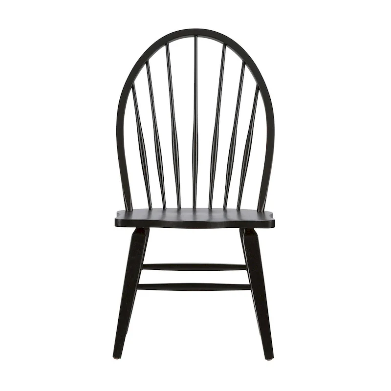 The Black Back Side Chair (Set of 2)