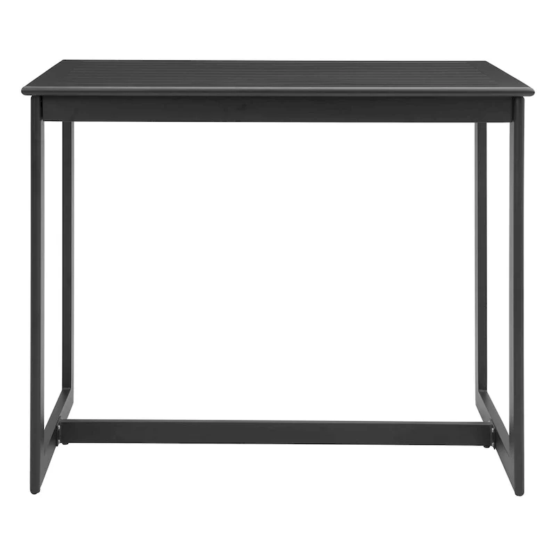 Midnight Wave Bar Table Black
