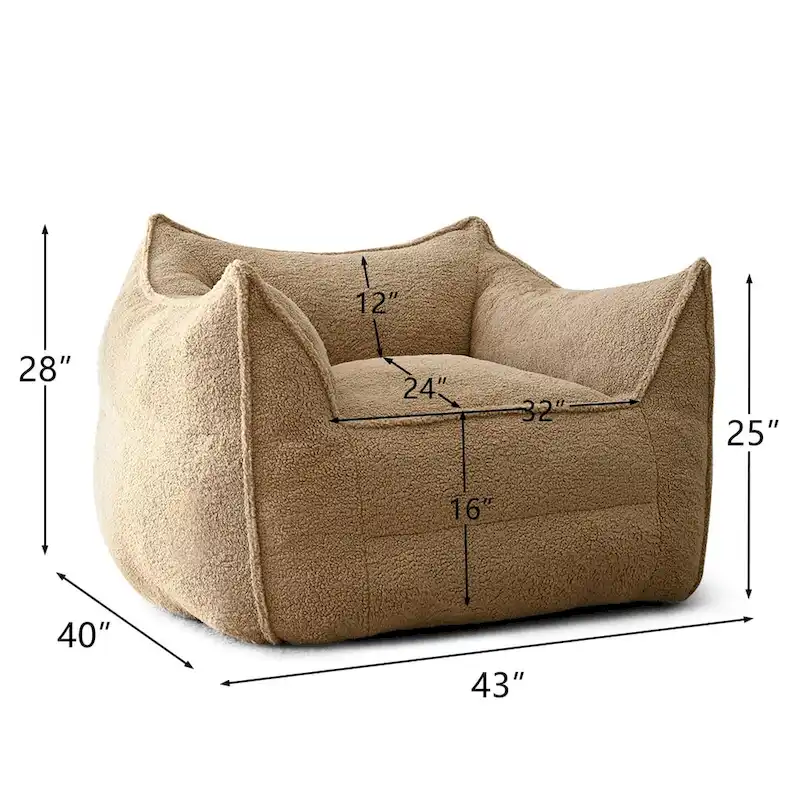 Lazy Sofa Couch Living Room Sofa Bean Bag Chair