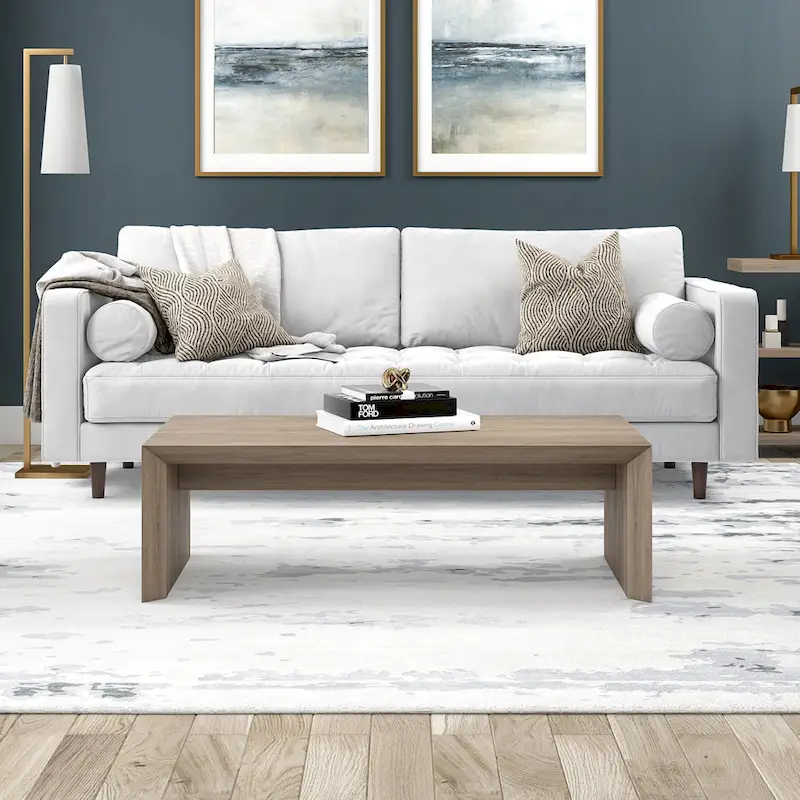 Oswin 48   Wide Rectangular Coffee Table - 47.5   Wide