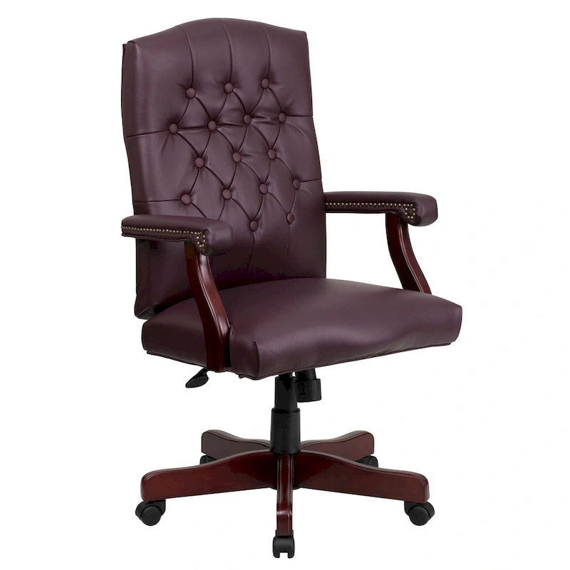 Executive Swivel Office Chair with Arms