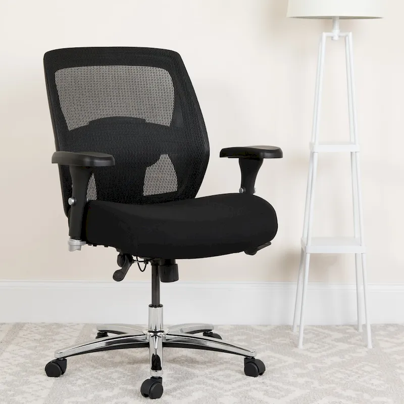 24/7 Intensive Use Big & Tall 500 lb. Rated Mesh Ergonomic Office Chair