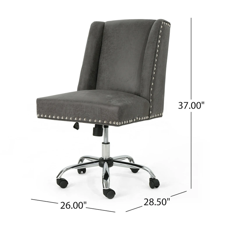 Chiara Home Office Desk Chair by Christopher Knight Home - N/A