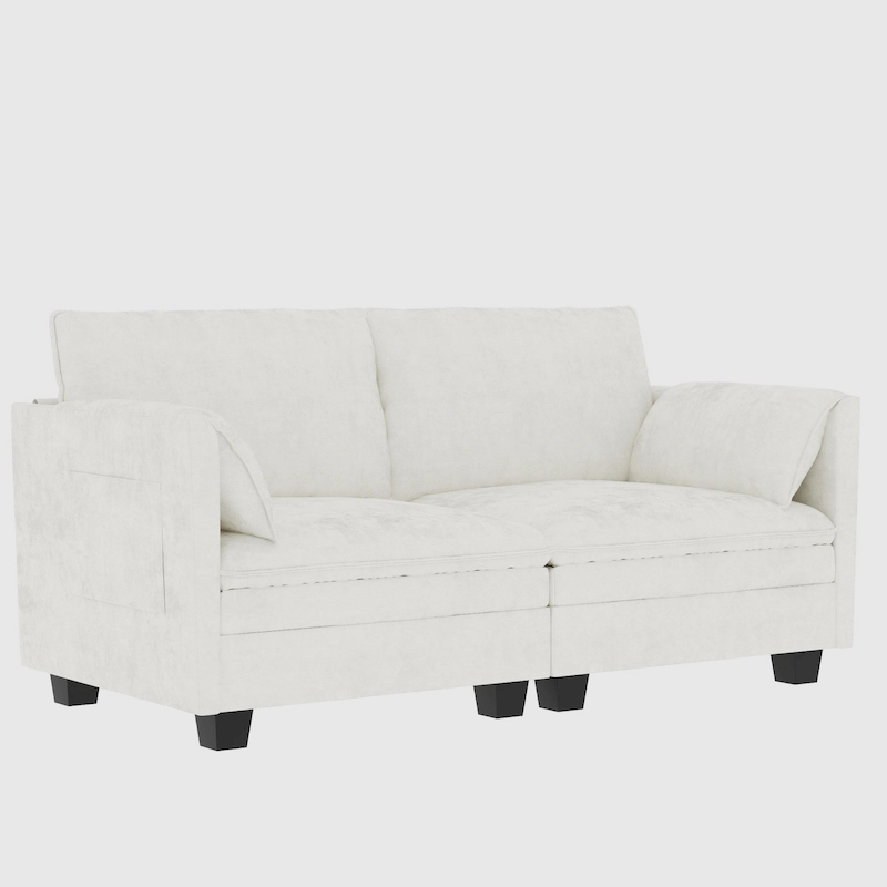 Christopher Knight Home - Sophia Mid-Century Modern Loveseat Sofa
