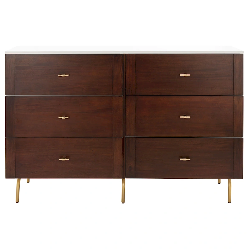 SAFAVIEH Ranka 6 Drawer Dresser
