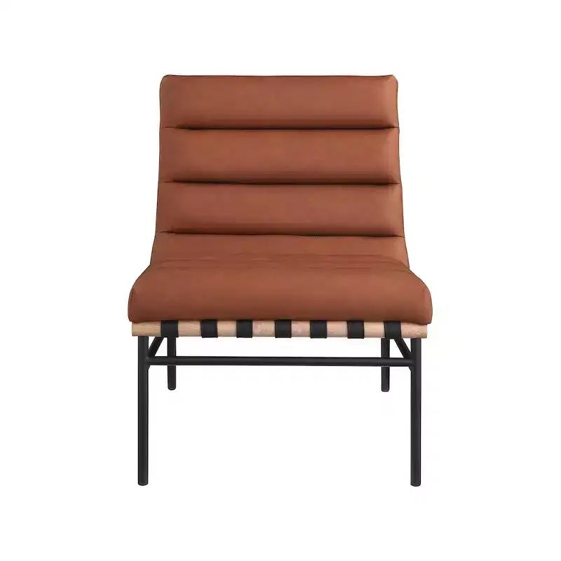 Meridian Furniture,Burke Vegan Leather Accent Chair