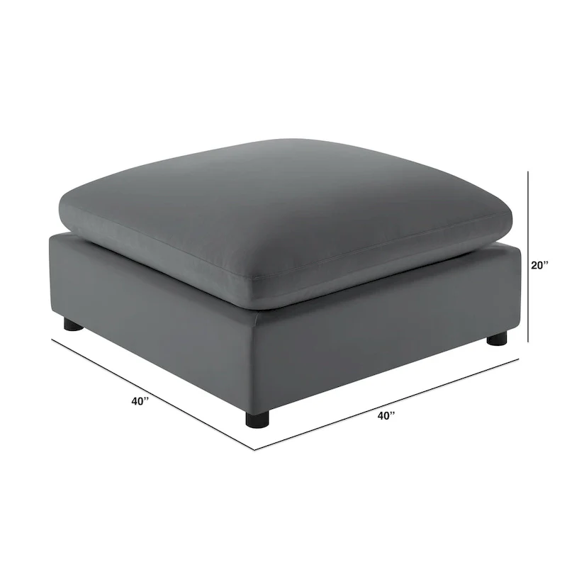 Cambrai 40 in. Square Ottoman by Greyson Living