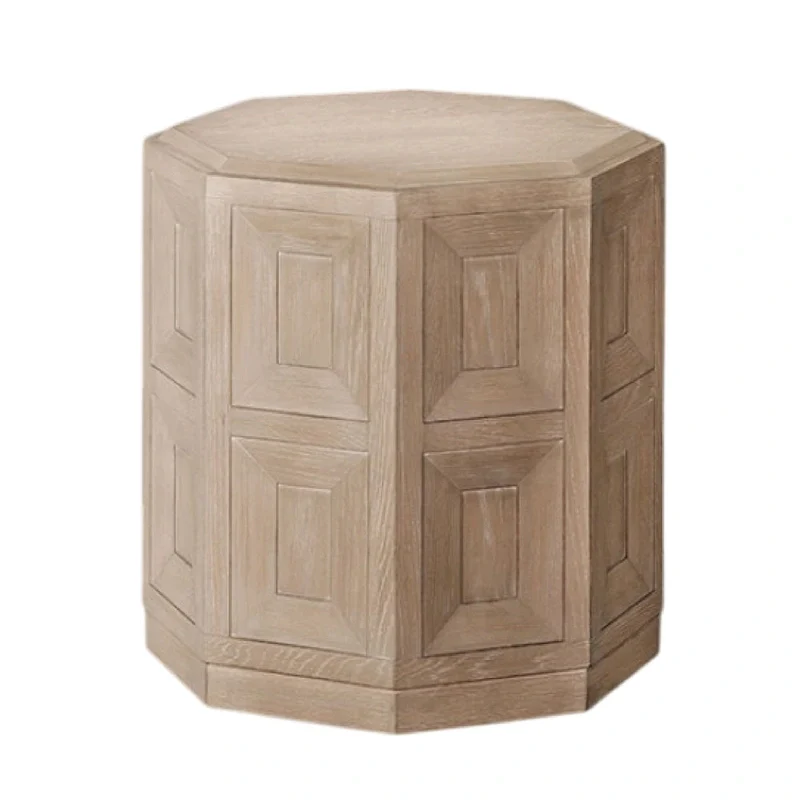 Accent Side End Table, Tawny Brown Wood, Rectangular 20 Inch