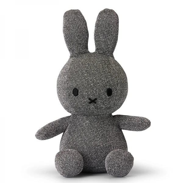 Miffy & Friends Miffy Sparkle Silver 50cm