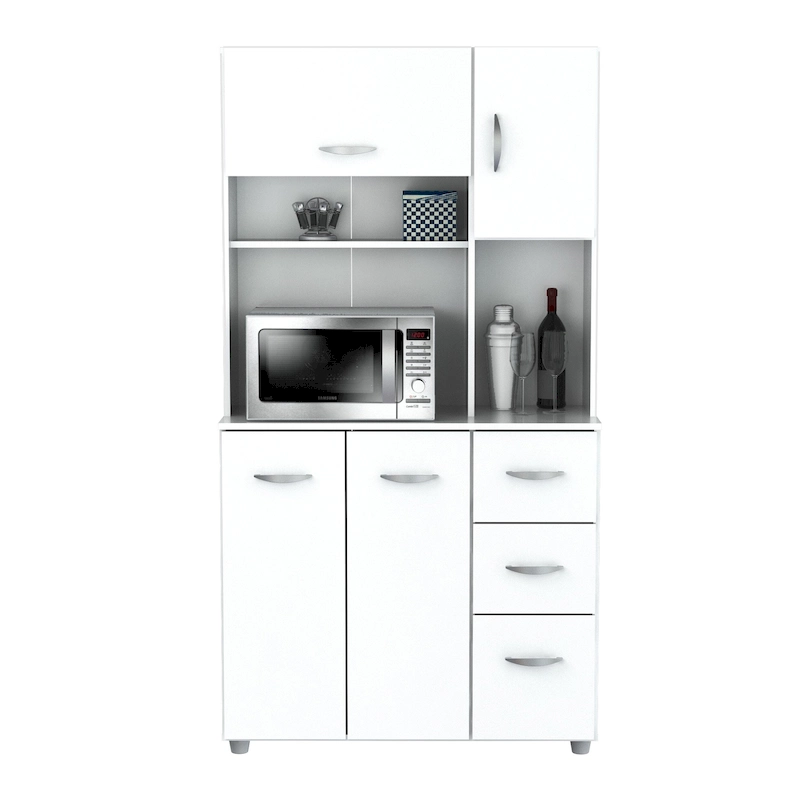 White Kitchen Storage Cabinet