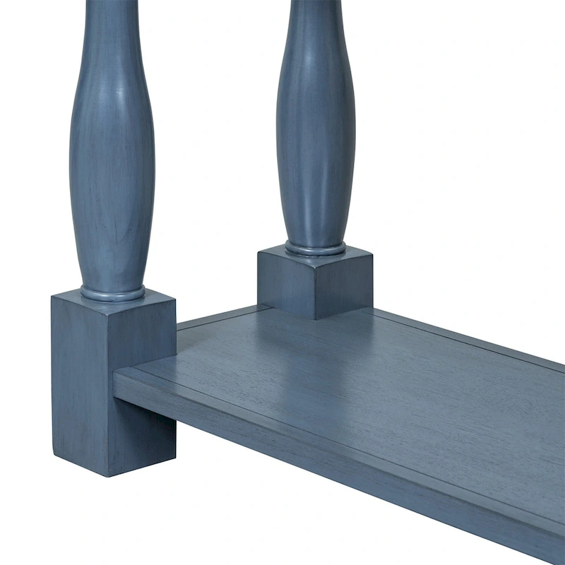 Merax 64 Long Extra-thick Console Table with Drawers and Shelf