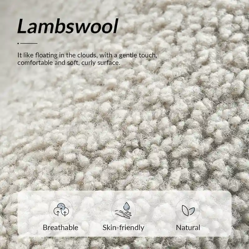 Sheila Modern 30W Boucle Armchair with Solid Wood Legs Set of 2 by HULALA HOME