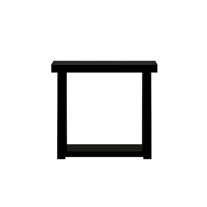 Plank and Beam Classic Console Table with Shelf - 36