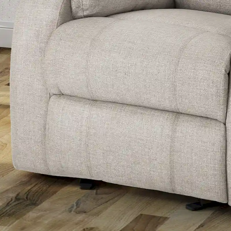 Mozelle Classic Fabric Gliding Recliner by Christopher Knight Home