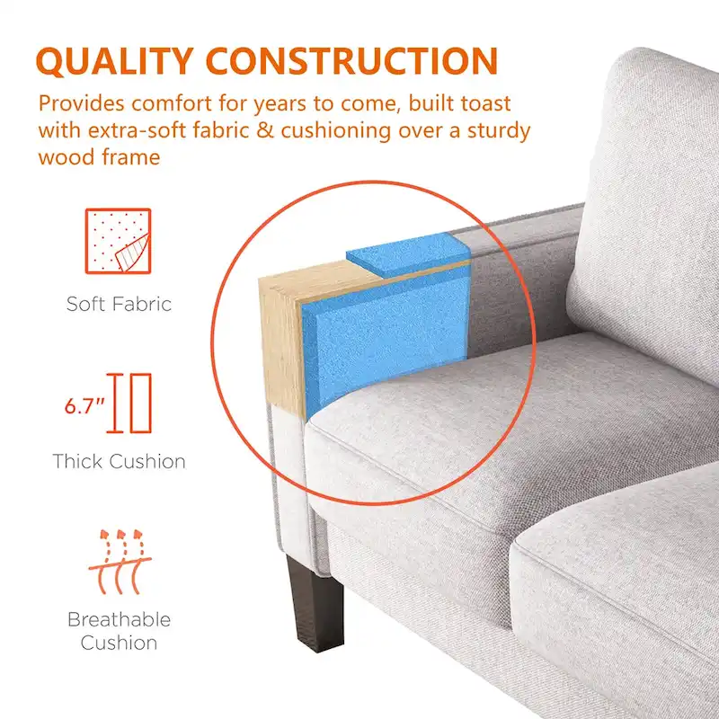 Modern Living Room Furniture 2&3 Seat Sofa