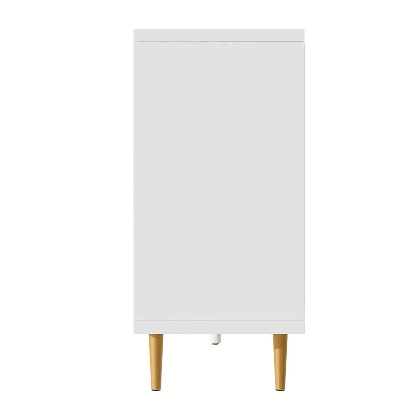 70 inch Width Console Table with Adjustable Shelves