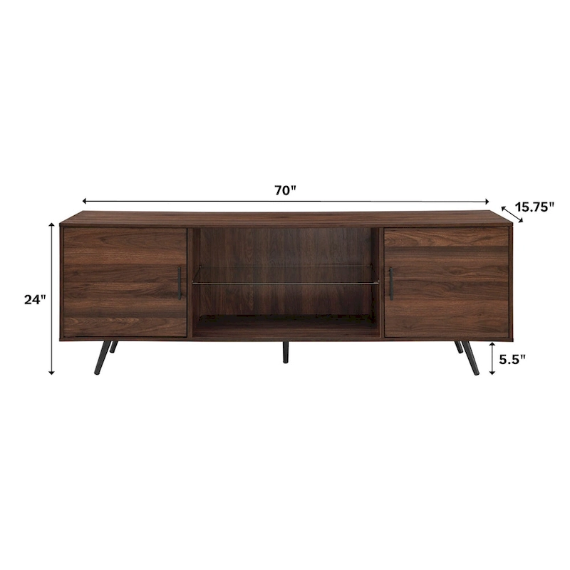 Middlebrook Designs 70-inch Mid-Century Modern TV Stand