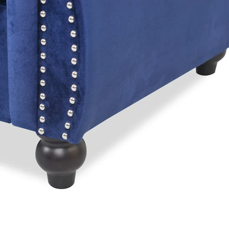 Parksley Tufted Velvet Chesterfield Sofa by