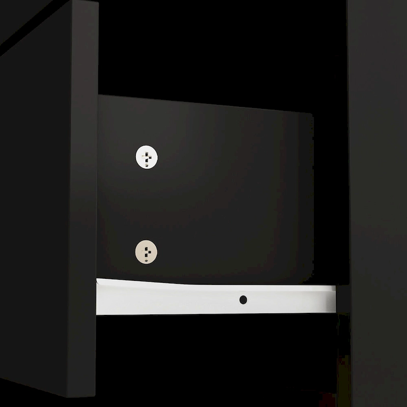 4-Drawer Desk Vanity Sideboard Bedroom Dresser Chest Of Drawers White