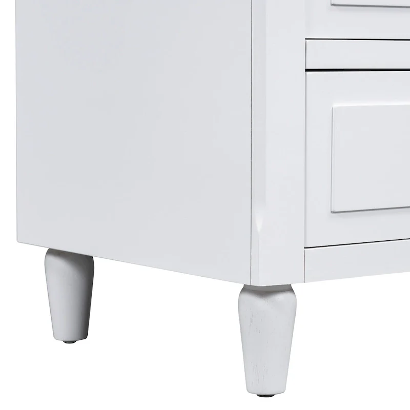 3-Drawer Wood Cabinet